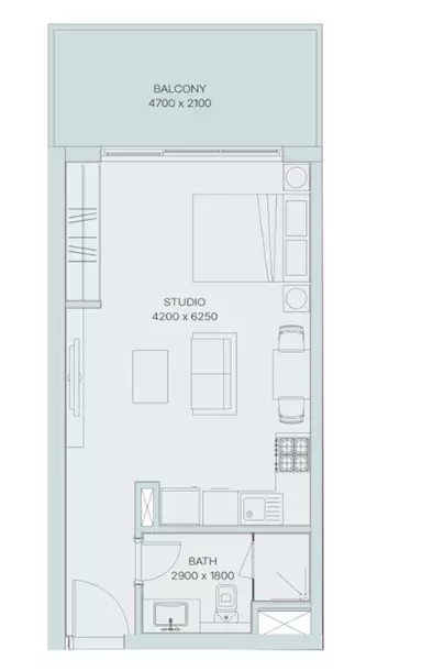The Haven Phase 3 By Meraki Developers Type A, studio