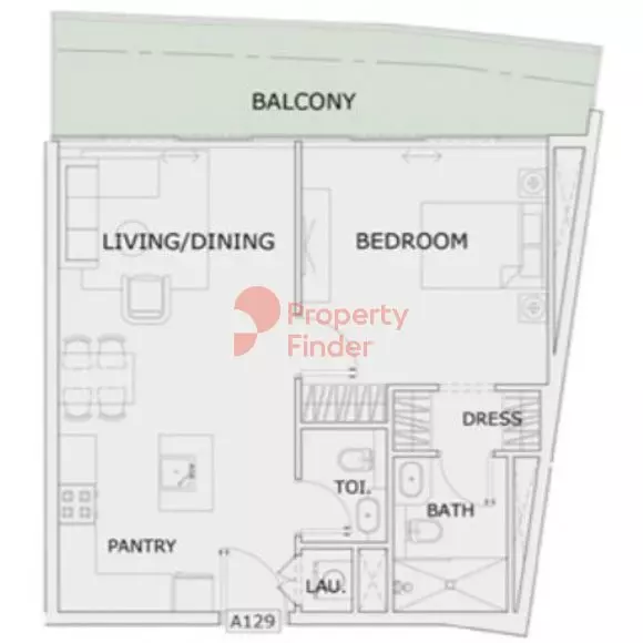 10 Oxford Unit A129, 1 bed
