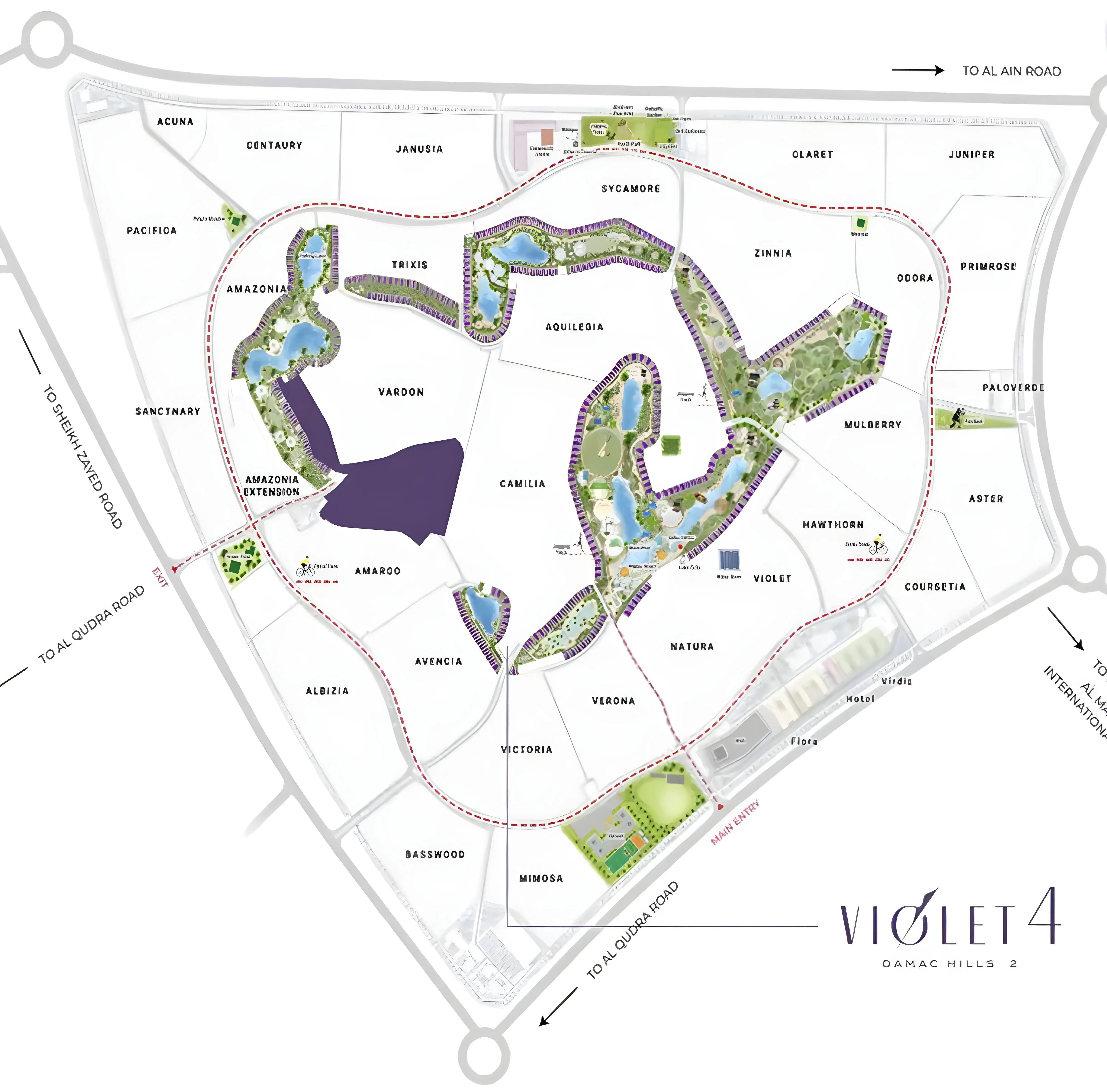 Violet 4 Phase 3 master plan