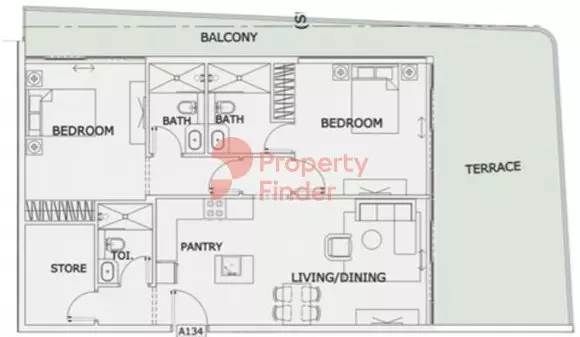 10 Oxford Unit A134, 2 beds