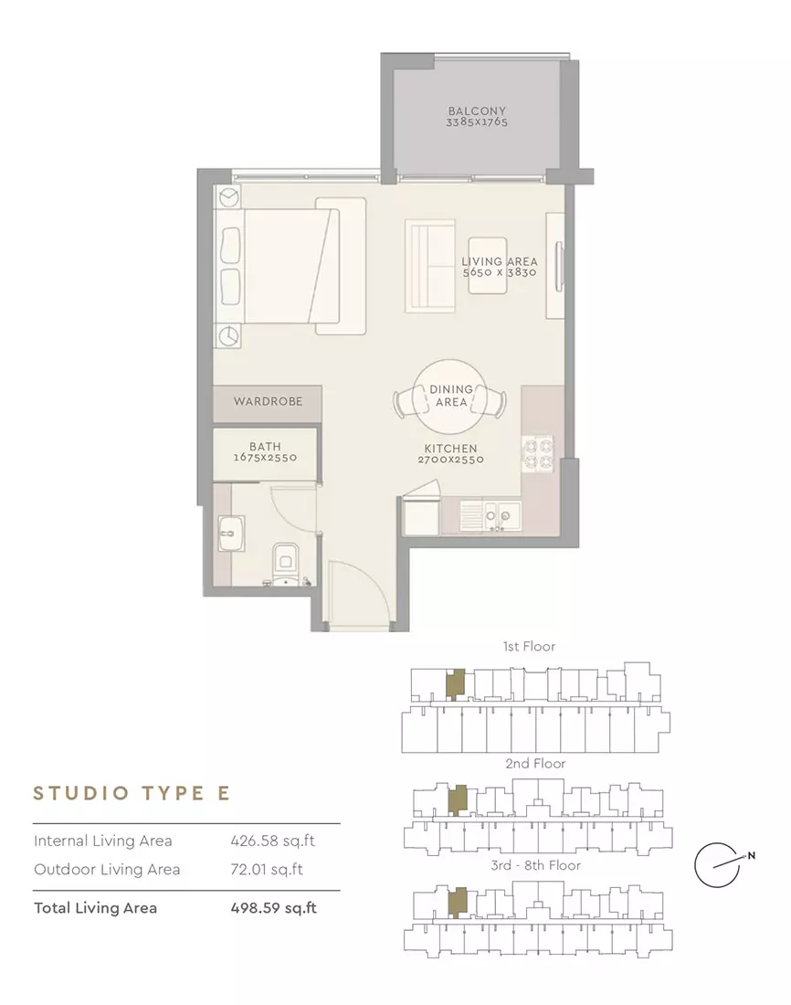 The Haven Type E, studio