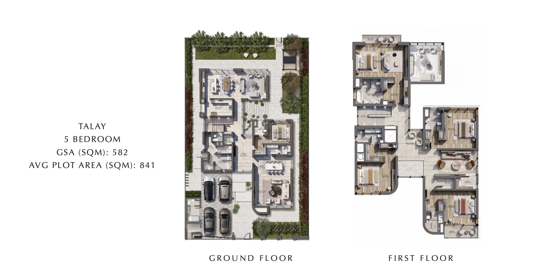 Talay Type 1, 5 beds
