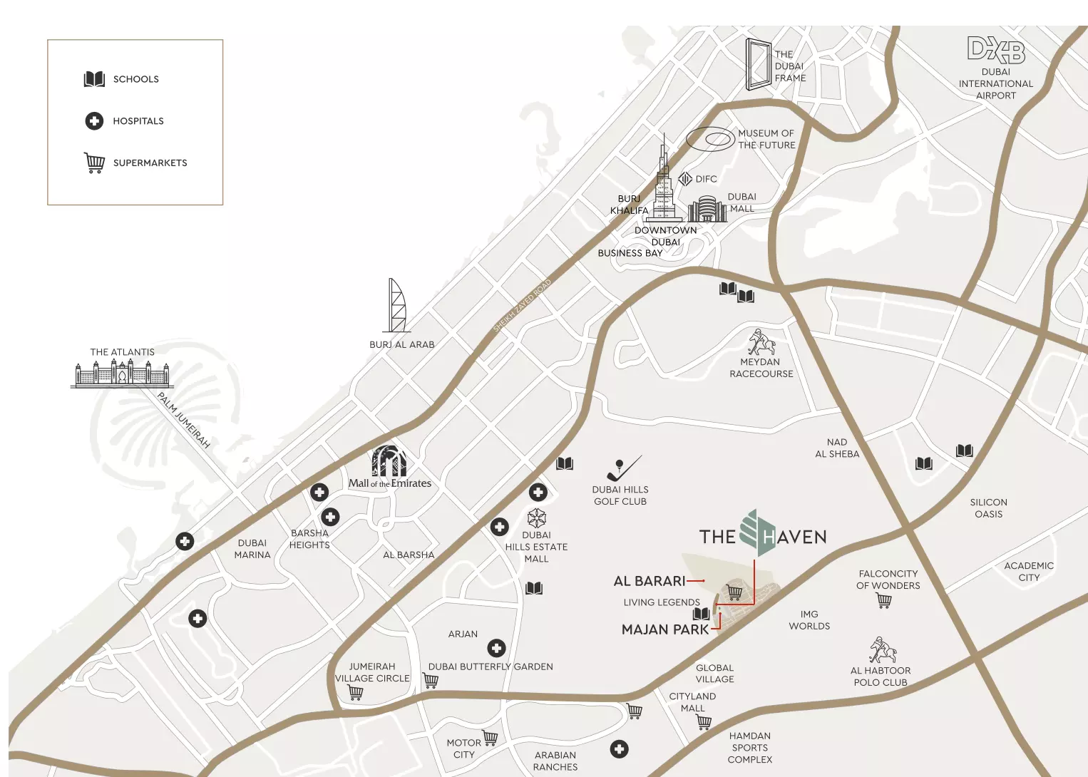 The Haven master plan