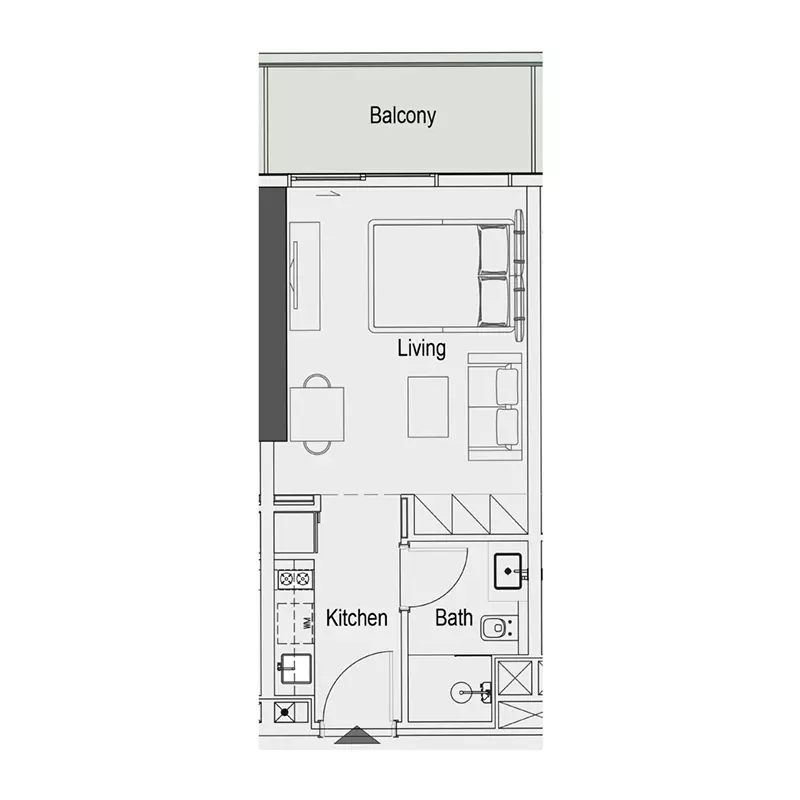 Sierra by Iman Type A, studio
