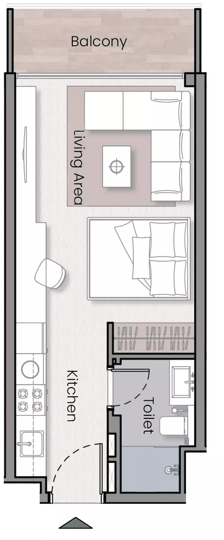 Havelock Heights Type A, studio