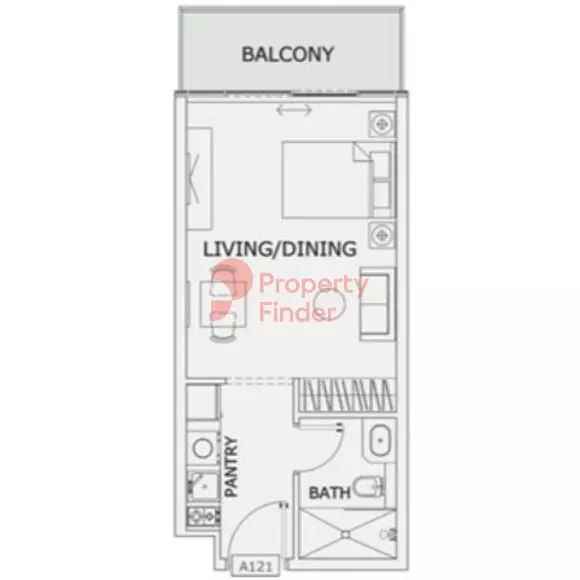 10 Oxford Unit A121, studio